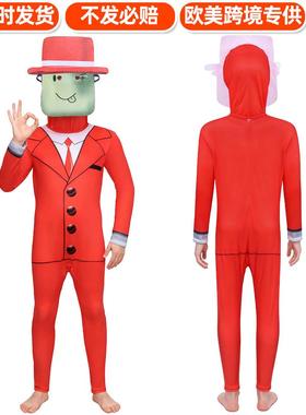 圣诞节Pocket Devs-Roblox礼宾child cosplayclothing 中大童表演