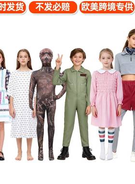 怪奇物语cosplay角色扮演小十一Stranger Things圣诞节舞台表演服