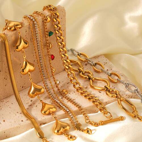 凰潮不锈钢brlet affordable luxury 高级感爱心五花brlet 女irre