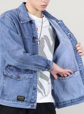 2026新款牛仔夹克男士牛仔上衣