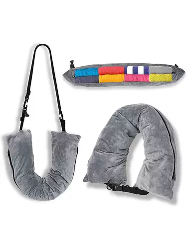 Подушка для путешествий, багажный самолет для сна, портативная сумка для хранения