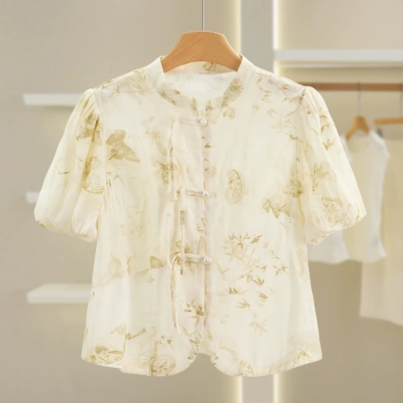 新中式国风套装连衣裙女装25夏新款高级感汉服两件套裙子ZQ-6287