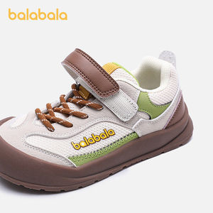 巴拉巴拉童鞋儿童户外鞋透气运动鞋春秋男童女童低帮鞋子2025新款