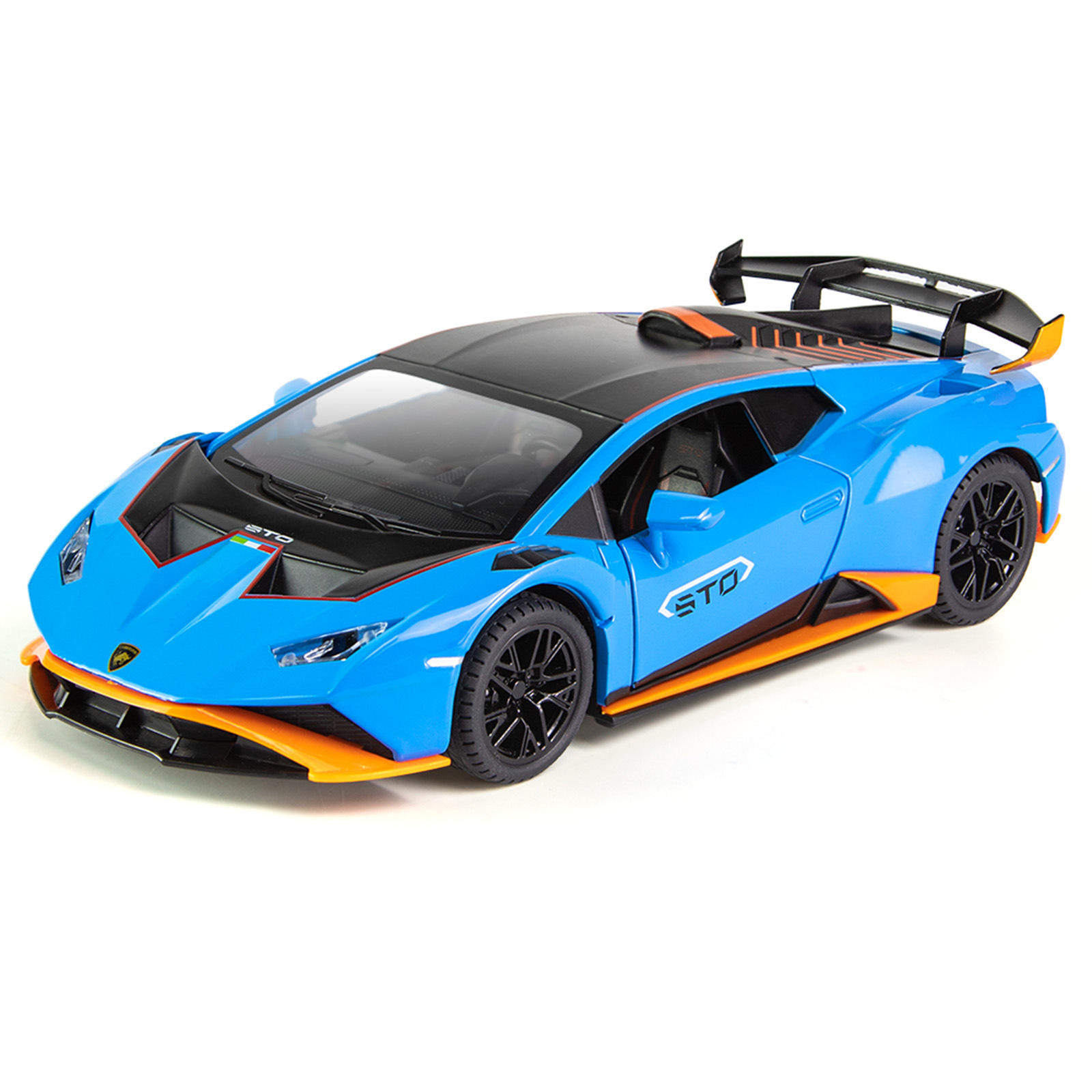 新款 1:24兰博飓风STO合金汽车带声光儿童玩具车模型摆件直销,模玩/动漫/周边/娃圈三坑/桌游,火车/摩托/汽车模型,淘宝优惠券,粉丝福利购,淘宝优惠卷