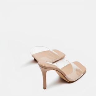 方頭細(xì)跟女鞋 涼鞋 歐美時(shí)裝 12CM women heels sandals 新款