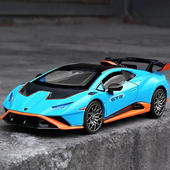 新款 32兰博飓风STO合金型摆件声光跑车模玩具