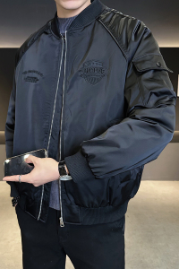 店主风冬季飞行服棉衣男士2025新款保暖外套男装B320-3313-P130图片