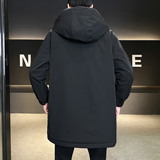 标50绒冬季中长款羽绒服男士2025新款外套男装B320-9955-P275，男装羽绒服，电商B320