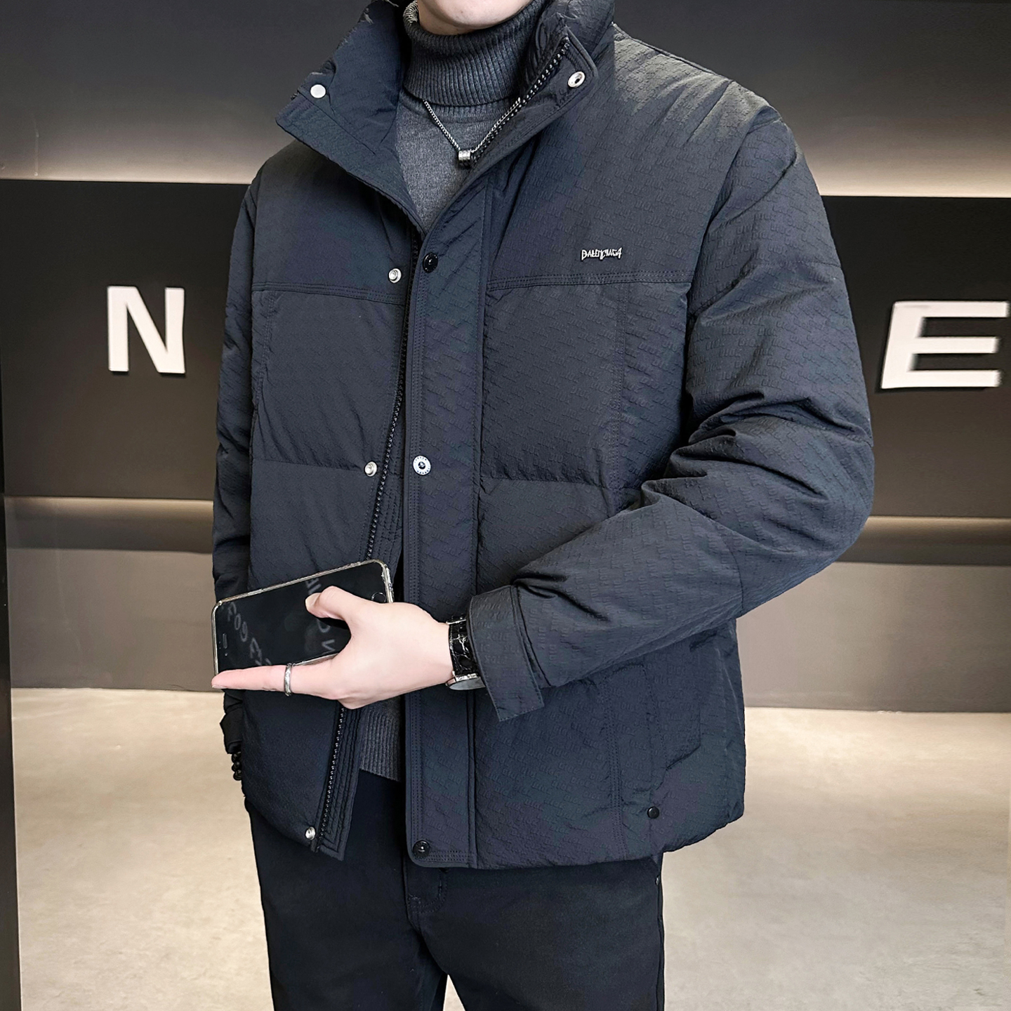 标50绒羽绒服男士2025新款时尚保暖冬季外套男B320-6635-P225,男装羽绒服,电商B320 标50绒羽绒服男士2025新款时尚保暖冬季外套男B320-6635-P225,男装羽绒服,电商B320