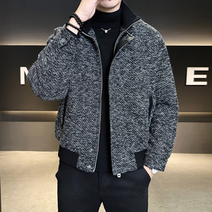 标90绒 鹅绒羽绒服男士2025新款冬季保暖外套男B320-5581-P315图片