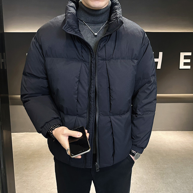 立领羽绒服男装宽松休闲外套男装新标90绒B320-83398-P265,男装羽绒服,电商B320