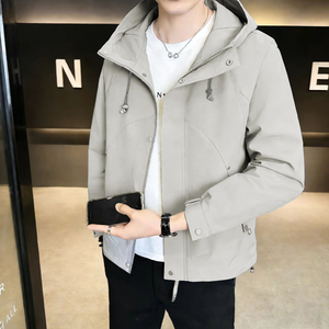 春装连帽夹克男士休闲2026新款青年外套男装 B320-J13-2609-P125图片