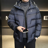 新标90绒冬季连帽羽绒服男外套B320-5583-P380有成衣报告，男装羽绒服，电商B320