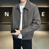 店主风皮衣男士时尚2025新款休闲皮夹克外套男装B320-6212-P135，男装皮衣，电商B320