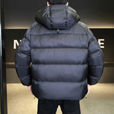 新标90绒冬季连帽羽绒服男外套B320-5583-P380有成衣报告，男装羽绒服，电商B320