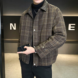 新标95绒小香风羽绒服男士2025新款外套男装B320-859240-P265，男装羽绒服，电商B320