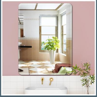 Bathroom mirror toilet coetic mirror wall hanging makeup跨境