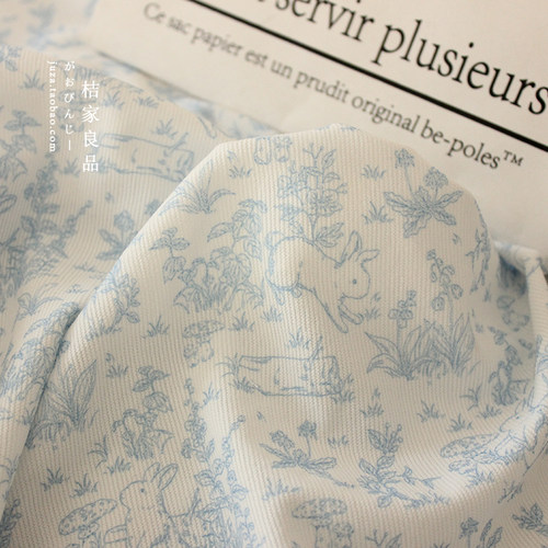 桔家外贸灯芯绒手工衣服面料日韩