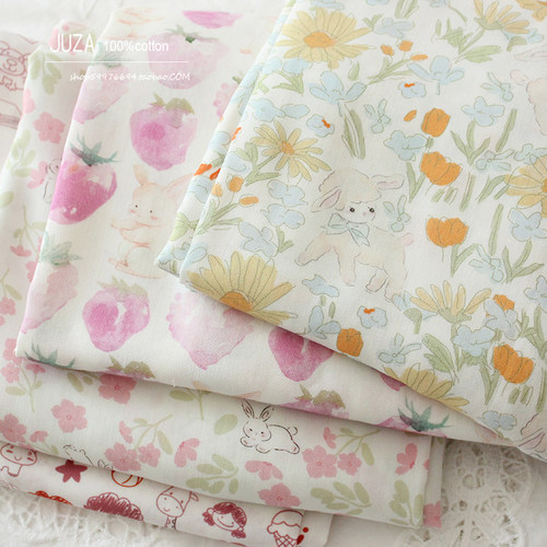 天丝棉柔软透气衣服童装日韩风