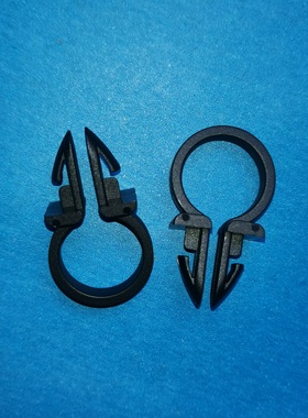 尼龙黑色线路固定夹GA-C498-01,管夹,快速安装卡扣,MAX束线直径13