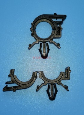 环保尼龙黑色卡孔式线夹,车用束线夹GA-C52-01锁式线扣,7~7.5MM孔