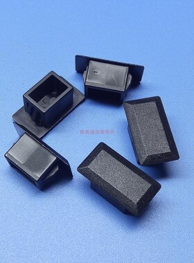 尼龙黑色防尘盖,方形GBPE-SC/圆形ST塞头,光纤适配器耦合器线孔盖