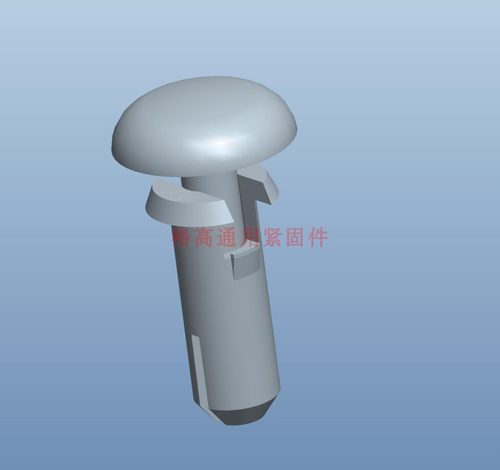 黑色台阶/叠板铆钉GM-SR3080,安装孔3.1移动板1.4固定板5.5~6.5MM