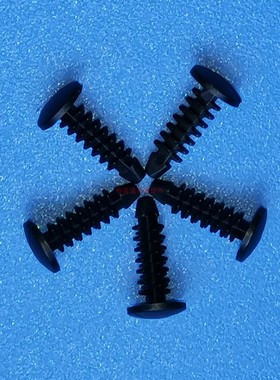 微型尼龙黑/白色倒刺钉,树型卡扣21442/21441(2.5~3孔,1.5~7板厚)