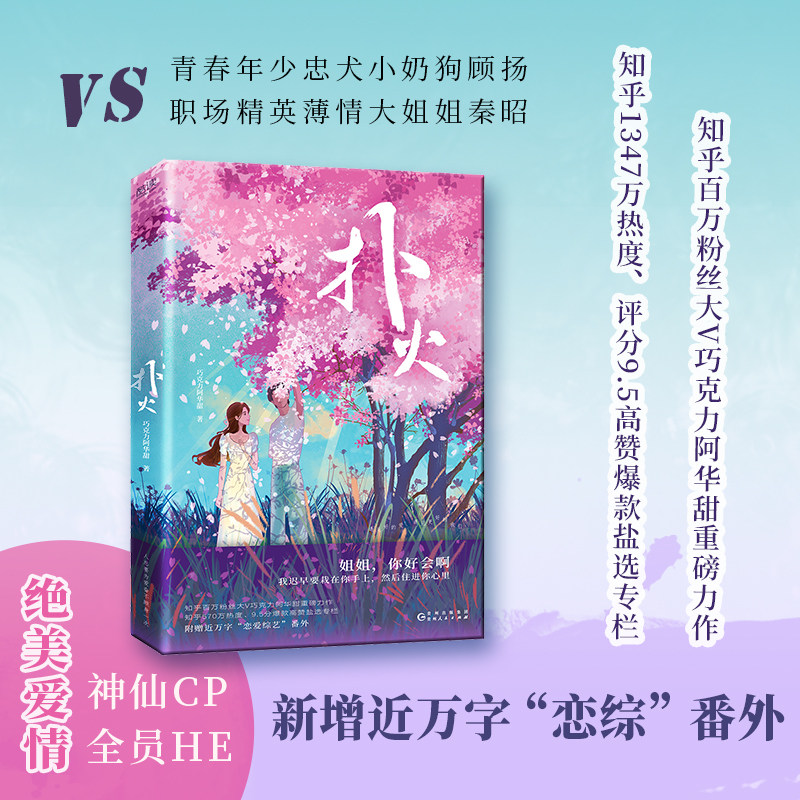 扑火 巧克力阿华甜 著 青春小说 文学 贵州人民出版社 畅销书籍排行