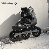 猛禽 T110大三轮速滑训练鞋 成人竞速鞋 飞鹰轮滑鞋 休闲刷街溜冰鞋