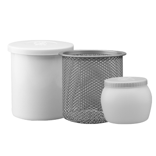 马利油画多功能滤网式洗笔筒稀释剂上光油美术专用防漏防挥发带盖不锈钢洗笔桶套装松节油调色油画画专业工具