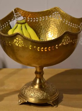 进口黄铜欧美式复古风包邮摆件