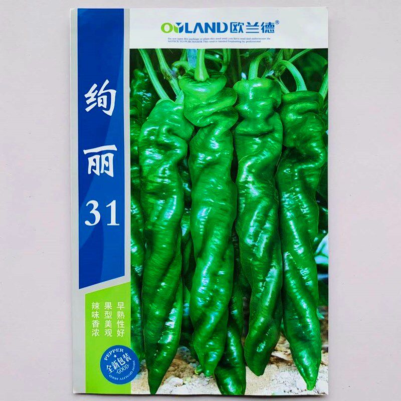 螺丝椒种籽种子欧兰德绚丽31苏润螺丝新秀辣椒种孑春秋保护地栽培
