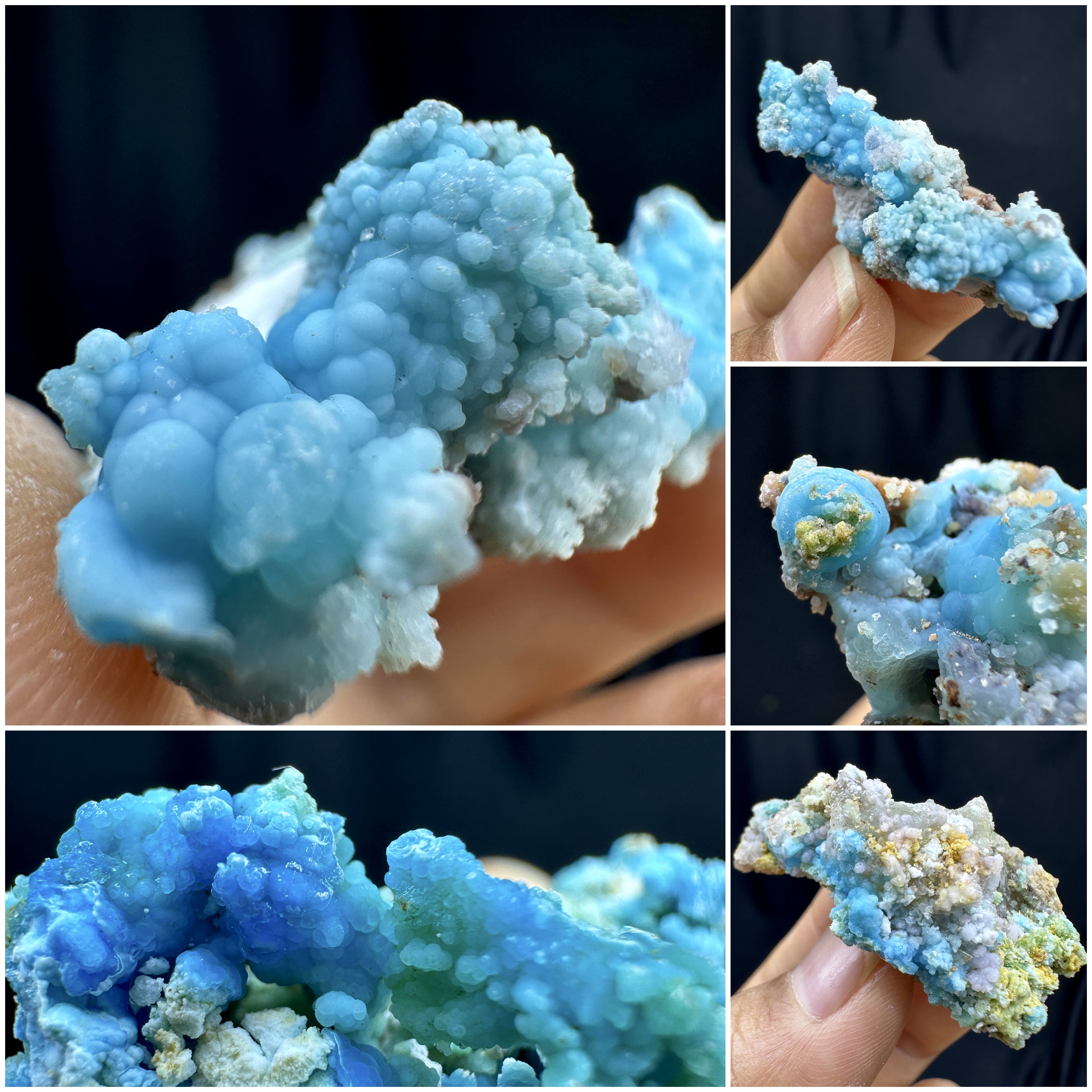 三水铝石石膏绒铜矿蓝铜矿孔雀石天然矿物晶体矿石标本摆件教学