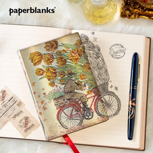paperblanks正品笔记本便携日系插画软皮书与裕子的生活荷兰之春