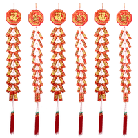 鞭炮串掛件深情時刻春節(jié)裝飾品