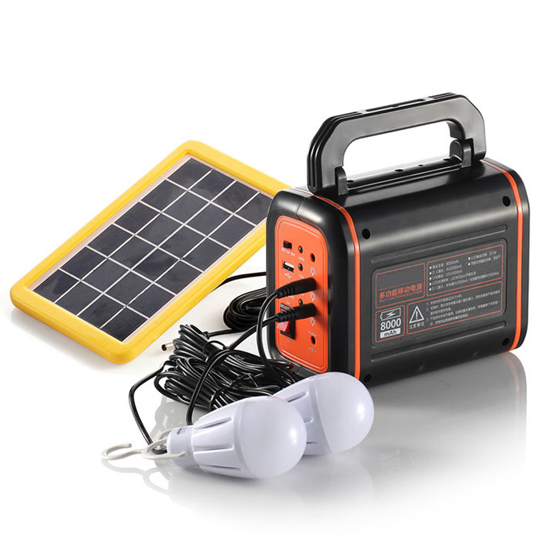 康铭916A家用太阳能电池板发电小型系统照明灯家庭光伏发电设备