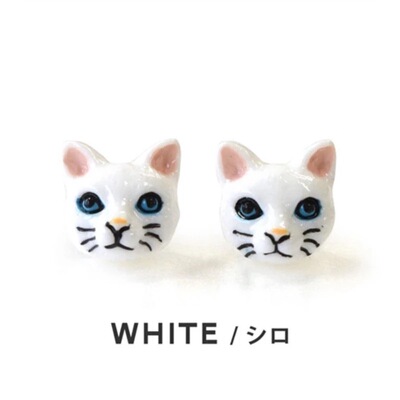 gargle动物猫咪耳饰品