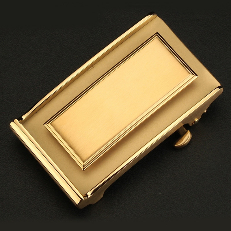 男士内穿有牙自动扣头304不锈钢皮带扣头防过敏裤带头腰带卡子3.5