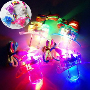 蹦迪发光奶嘴Rave闪光奶嘴软头LED灯酒吧夜场道具音乐节电音装备