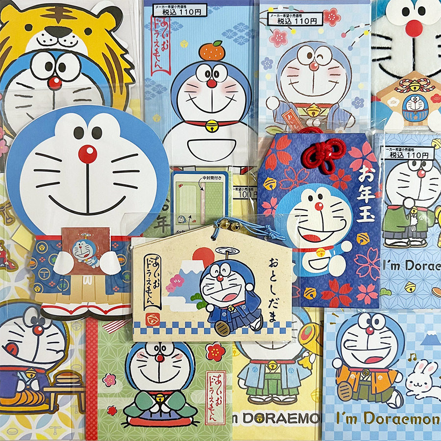 日本人气可爱卡通机器猫哆啦a梦儿童亲子立体新年压岁利是封红包