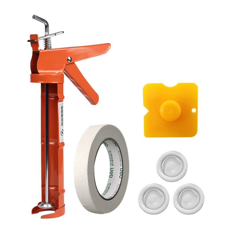 1号玻璃胶枪套装美纹纸刮胶