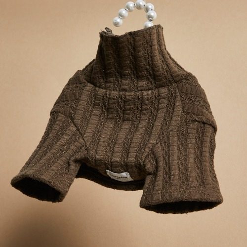 燕子萌宠屋韩国代购louisdog宠物猫狗高领小型犬美拉德时尚上衣