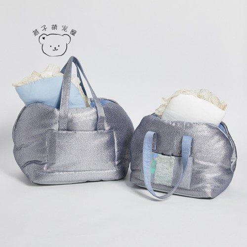 燕子萌宠屋韩国代购louisdog宠物猫狗新款时尚宽肩带贝壳外出包