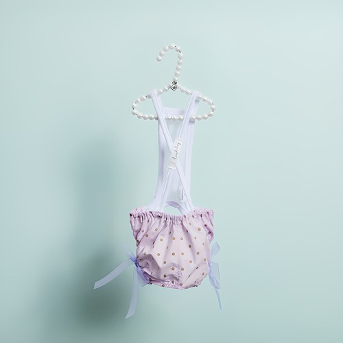 燕子萌宠屋韩国代购Louisdog小型猫狗夏季背带蝴蝶结半身裤