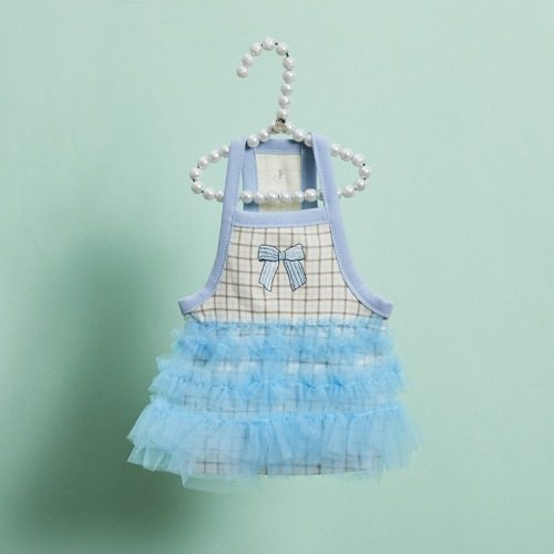 燕子萌宠屋韩国代购Louisdog小型猫狗蕾丝花边挂腿裙裤