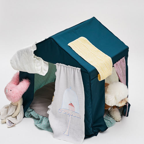 预定/燕子萌宠屋韩国代购Louisdog小型猫狗宠物房子小窝房屋