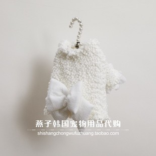 燕子韩国宠物衣服代购 louisdog羊羔毛短款外套 猫狗保暖开衫