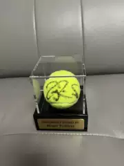 Federer Autographed Tennis Ball