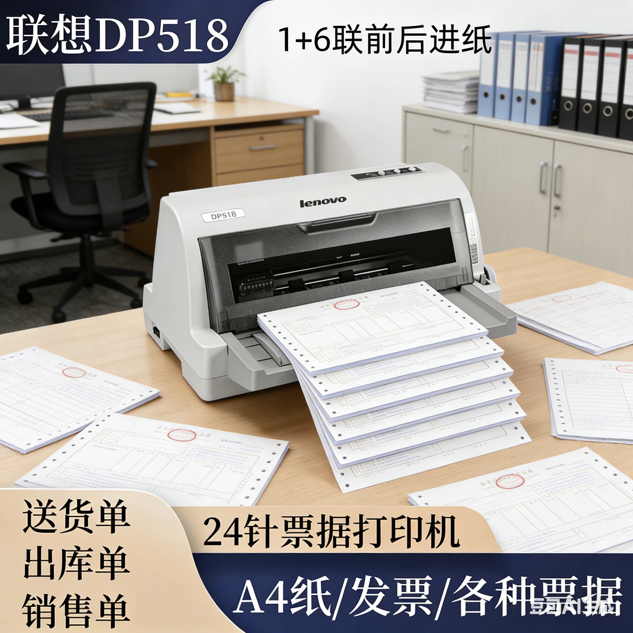 联想24针针式票据打印机